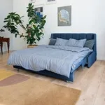 ВЕНЕЦИЯ Складная кровать темно-синяя, 185