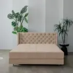 РИЧМОНД Складная кровать светло-бежевая, 185