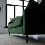 Хорошее настроение Диван прямой, лиственно-зеленый