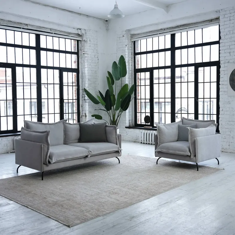 Облако комфорта Кресло, галечный серый