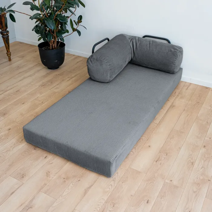 ПОЛЕЗНАЯ ПРИВЫЧКА Диван прямой, графитовый