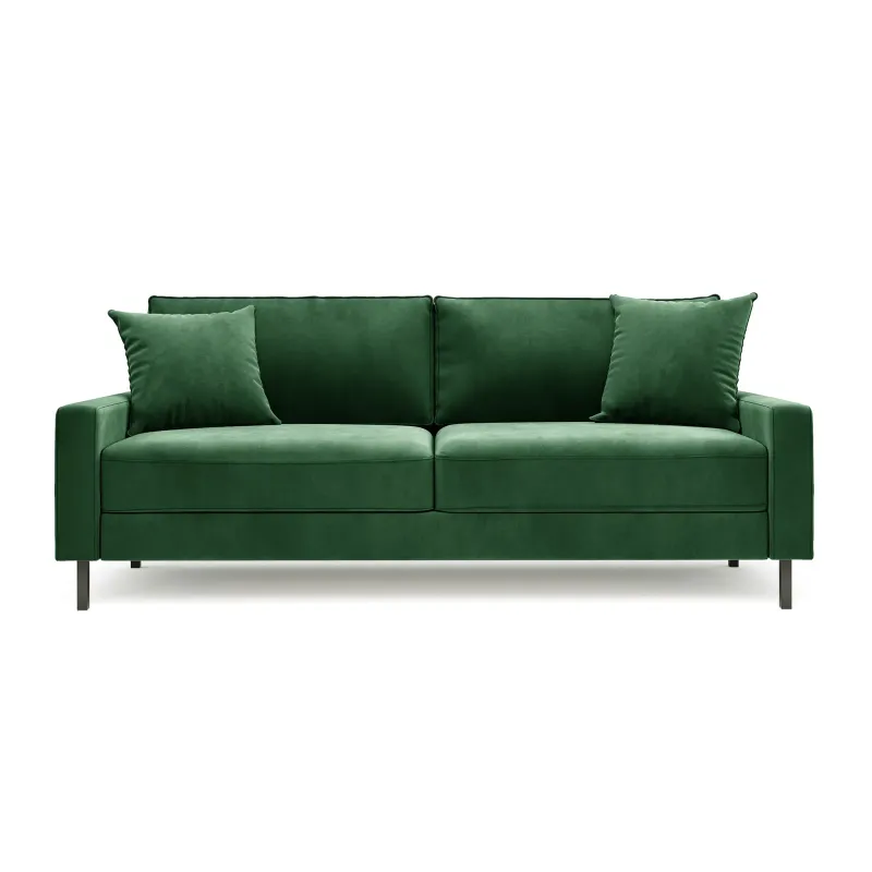 Хорошее настроение Диван прямой, лиственно-зеленый