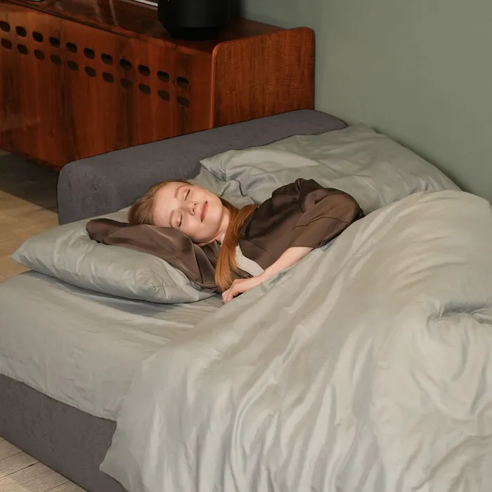 ФОРМУЛА УЮТА Диван угловой, серо-коричневый