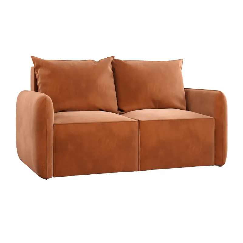 ПОРТЛЕНД МИНИ Диван прямой терракотовый ПОРТЛЕНД МИНИ Диван прямой терракотовый