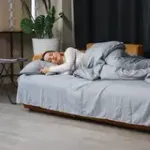 ДОЛГОЖДАННЫЙ ОТПУСК Диван угловой, горчичный