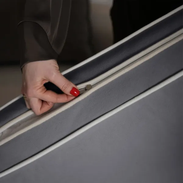 Солнечное побережье Диван угловой, галечный серый