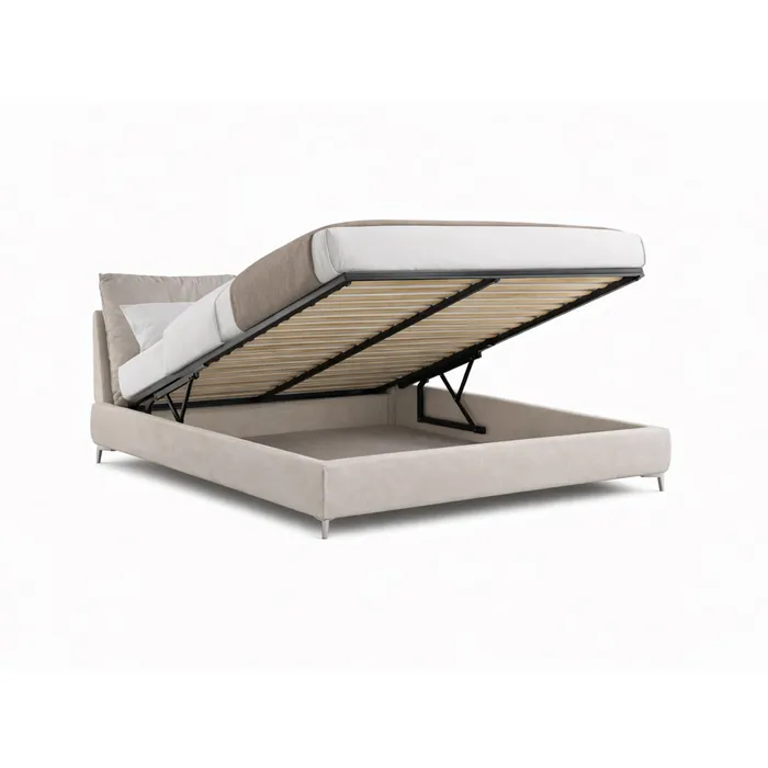 ВЕЧЕРНАЯЯ СКАЗКА Двухспальная кровать, бежевая