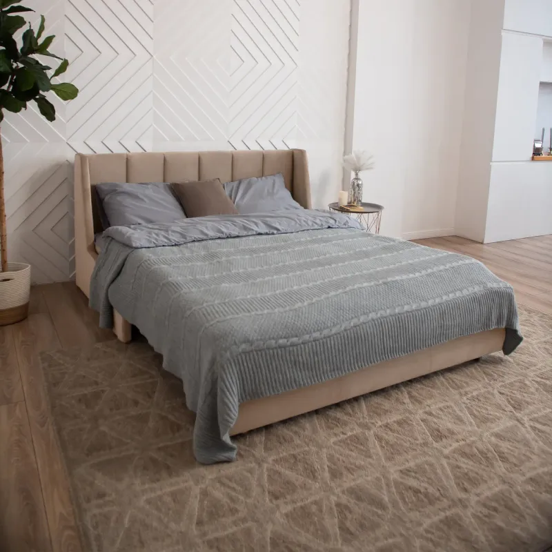 ВЕНЕЦИЯ Складная кровать светло-бежевая, 145