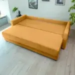 РИМИНИ Диван прямой Cilium горчичный