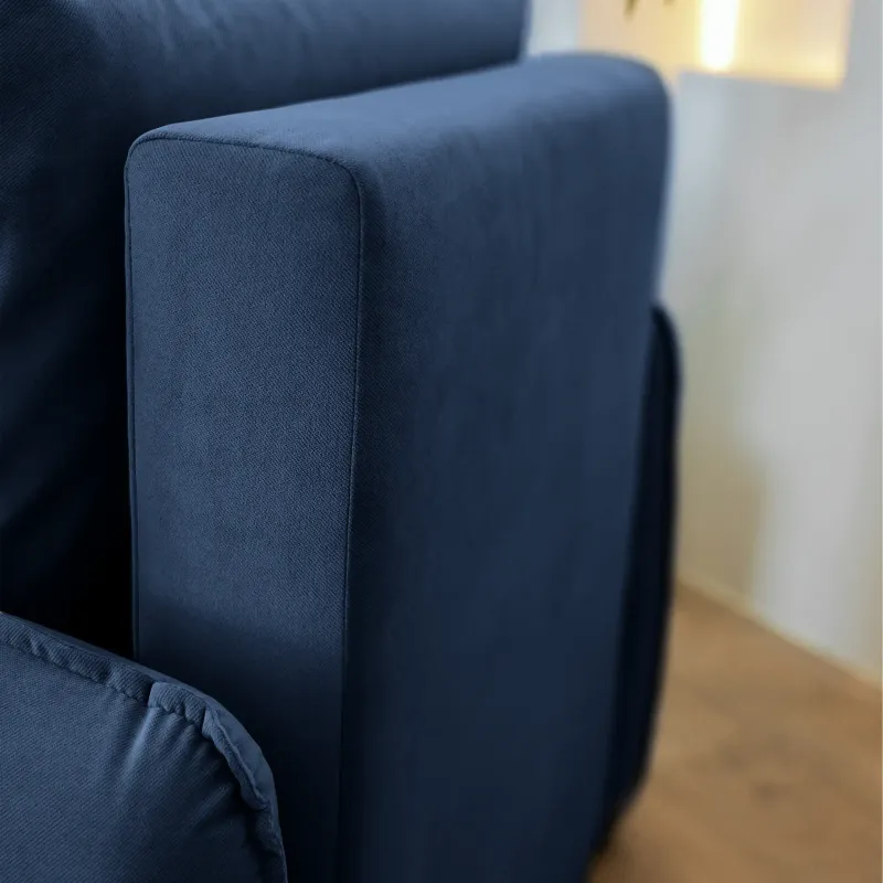 ПОРТЛЕНД Кресло-кровать синее