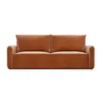 ПОРТЛЕНД Диван прямой терракотовый