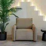 ПОРТЛЕНД Кресло-кровать бежевое