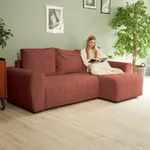 ФОРМУЛА УЮТА Диван угловой, терракотовый
