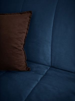 ВЕНЕЦИЯ Кровать-диван прямой синий, 140