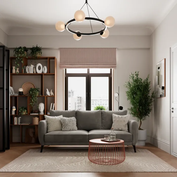 СЧАСТЛИВЫЙ ДЕНЬ Диван прямой, серый