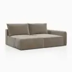 ПОРТЛЕНД Диван угловой с банкеткой бежевый