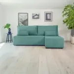 Корсо Лайт Диван угловой Cilium изумрудный