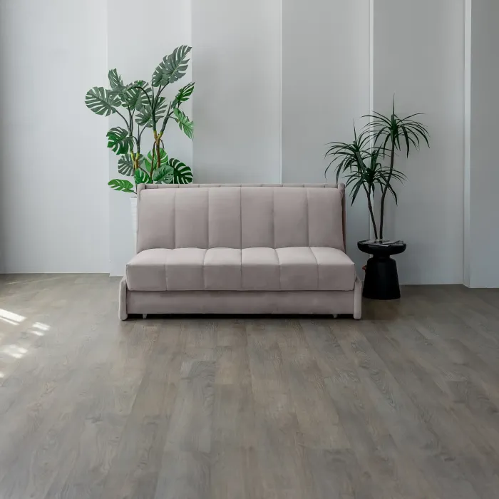 РИЧМОНД Складная кровать серо-бежевая, 200