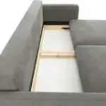 СЧАСТЛИВЫЙ ДЕНЬ Диван прямой, серый