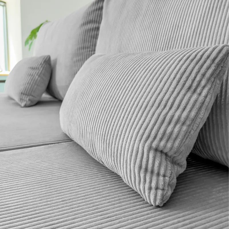 Корсо Лайт Диван угловой Cilium серый