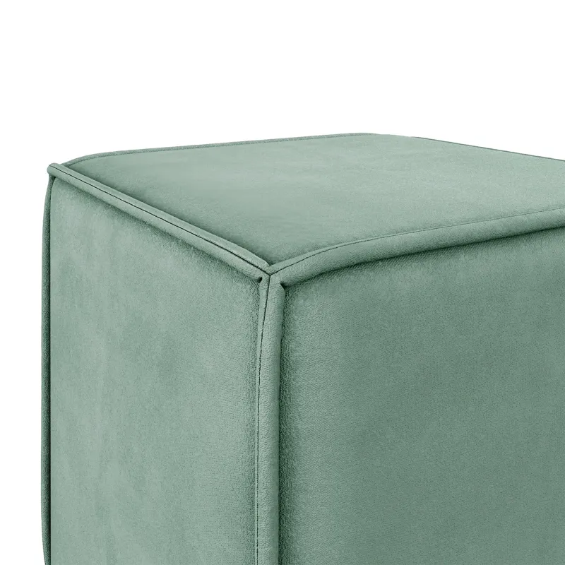 Маленькая радость Пуф квадратный мятный Маленькая радость Пуф квадратный мятный