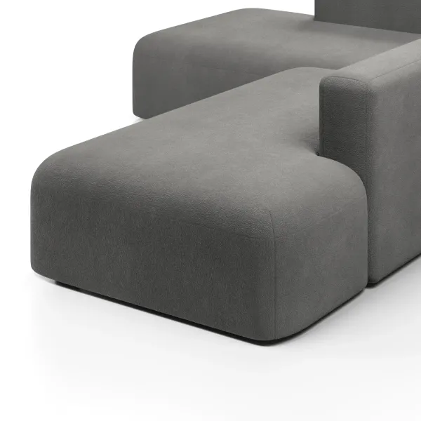 НОВЫЕ ЭМОЦИИ Диван угловой, серый