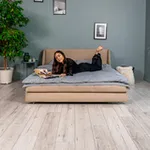 ТОКИО Складная кровать бежевая, 160 ППУ