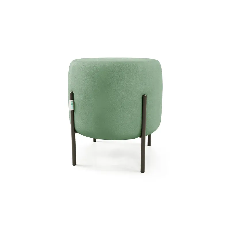 Маленькая радость Пуф круглый на ножках, мятный