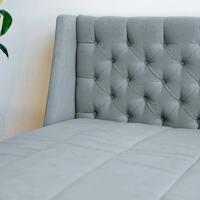 РИЧМОНД Складная кровать светло-серая, 185