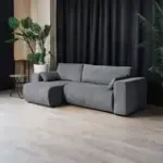 ДОЛГОЖДАННЫЙ ОТПУСК Диван угловой, серый