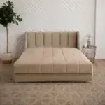 ВЕНЕЦИЯ Складная кровать светло-бежевая, 160