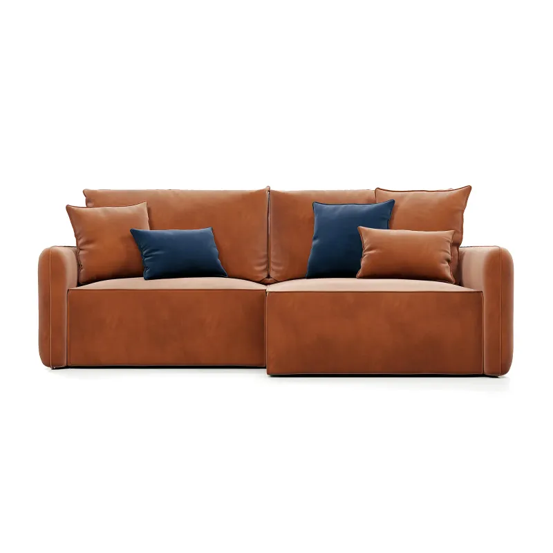 ПОРТЛЕНД Диван угловой терракотовый ПОРТЛЕНД Диван угловой терракотовый