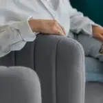 РИО Диван прямой светло-серый