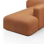 НОВЫЕ ЭМОЦИИ XL Диван угловой, терракотовый