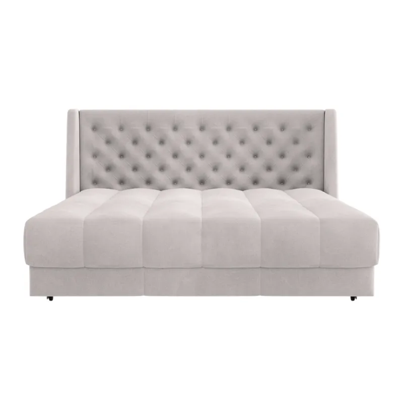 РИЧМОНД Складная кровать серо-бежевая, 160