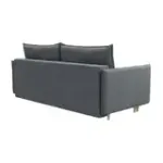 СКАНДИ Диван тканевый прямой светло-серый