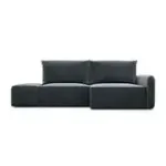 ПОРТЛЕНД Диван угловой с банкеткой серый