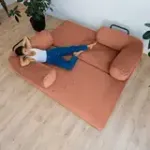 ПОЛЕЗНАЯ ПРИВЫЧКА Диван прямой, терракотовый