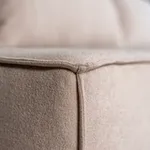 ПОРТЛЕНД Диван прямой светло-бежевый, букле