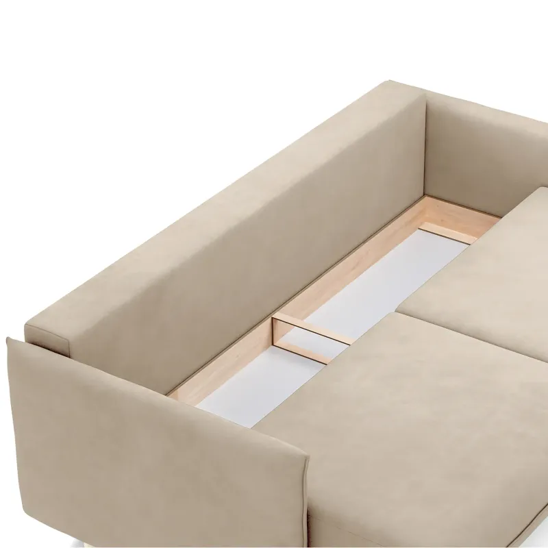 СКАНДИ Диван тканевый прямой бежевый СКАНДИ Диван тканевый прямой бежевый