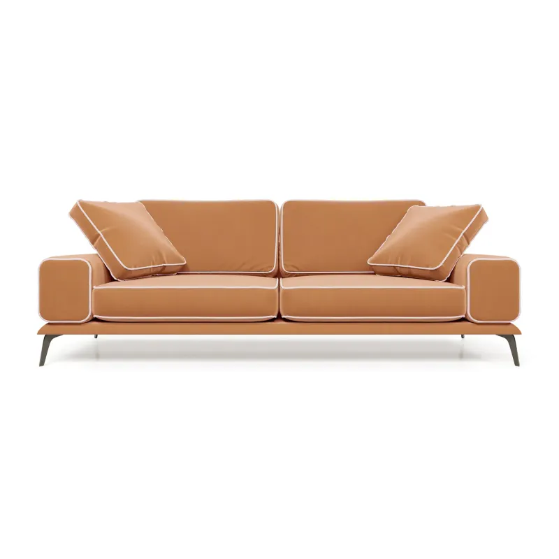 Солнечное побережье Диван прямой, персиковый