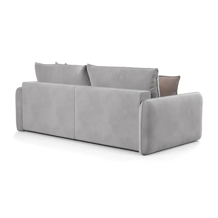 ПОРТЛЕНД Диван прямой светло-серый