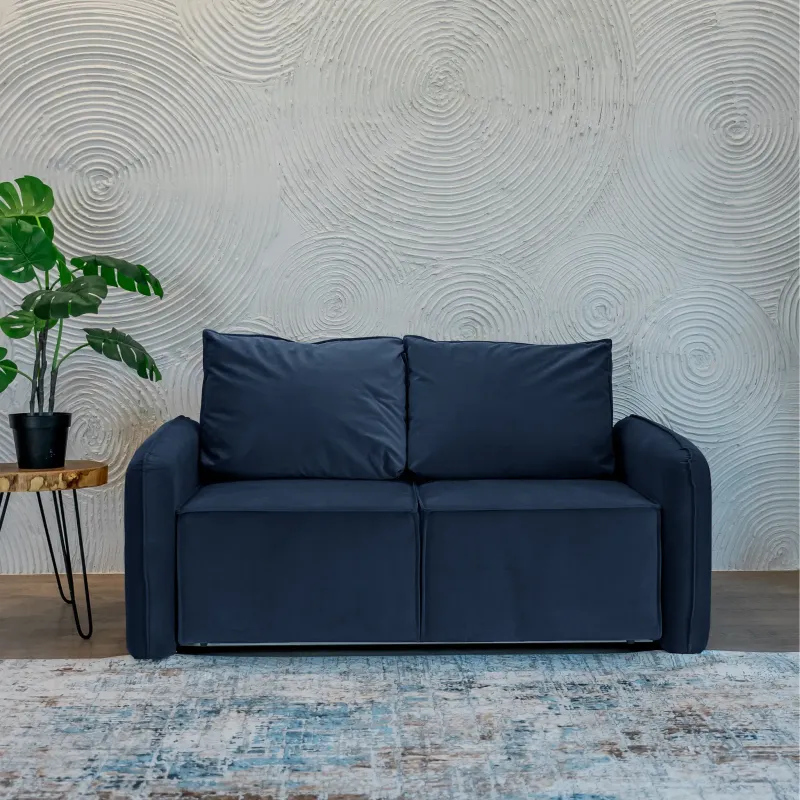 ПОРТЛЕНД МИНИ Диван прямой синий