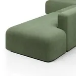 НОВЫЕ ЭМОЦИИ XL Диван угловой, темно-зеленый