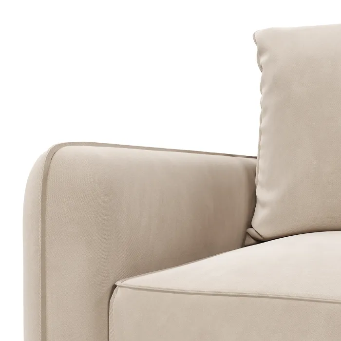 ПОРТЛЕНД Диван прямой светло-бежевый