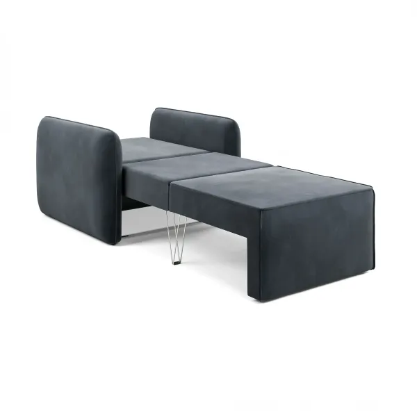 ПОРТЛЕНД Кресло-кровать серое