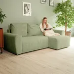 ФОРМУЛА УЮТА Диван угловой, оливковый