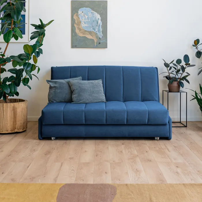 ВЕНЕЦИЯ Складная кровать темно-синяя, 200