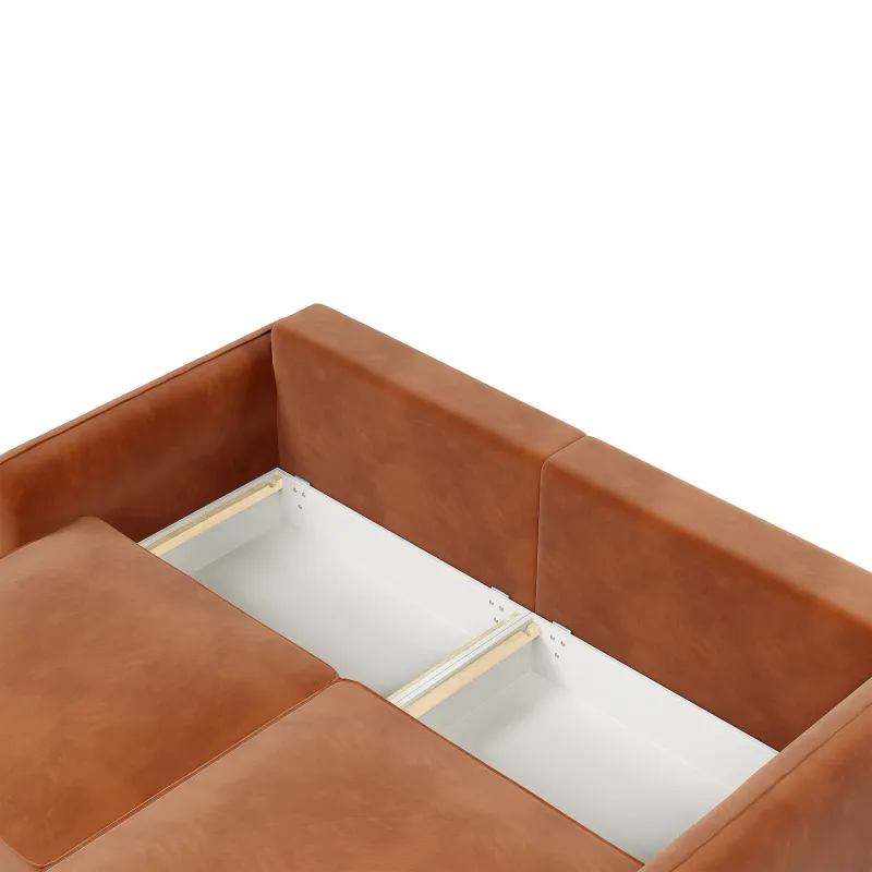 ПОРТЛЕНД Диван прямой терракотовый ПОРТЛЕНД Диван прямой терракотовый