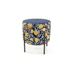 Маленькая радость Пуф круглый на ножках, синий Fiori